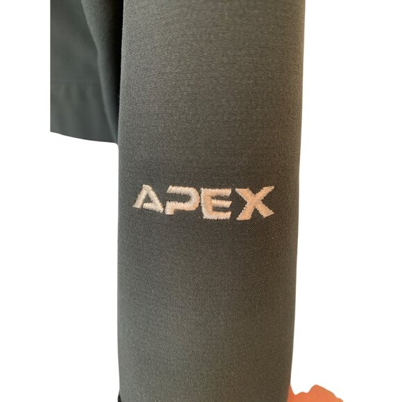 The North Face Mens Apex S Gray Softshell Fleece Jacket Full Zip Active 9096 - Picture 10 of 10